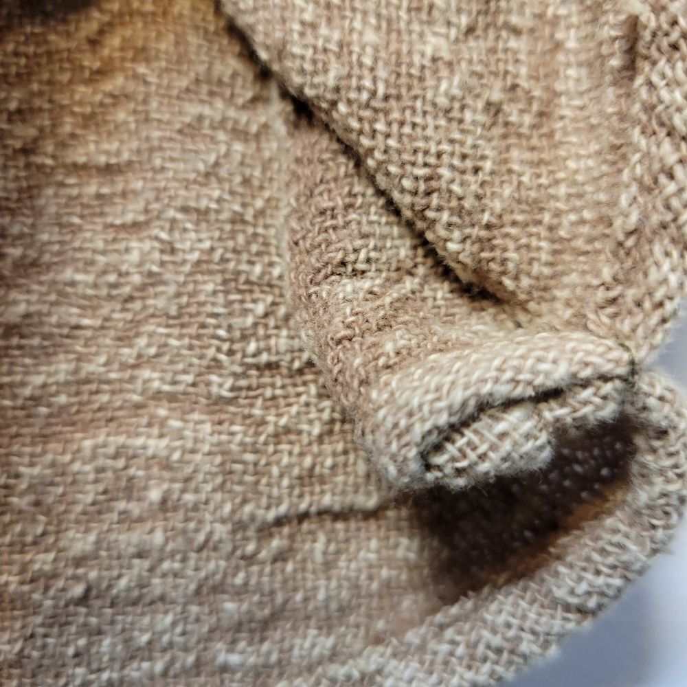 Sacred Threads Boho Cotton Patchwork Neutral Butt… - image 8